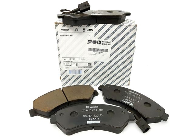 Plaquettes De Frein Avant Original Jumper Boxer Ducato 1612433680