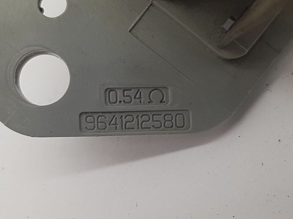 Rhéostat Ventillateur Peugeot 607 1267A9 9641212580