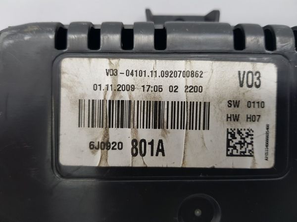 Bloc Compteurs Vitesse Seat Ibiza 6J0920801A 18991