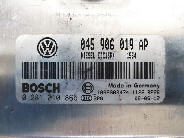 APS Calculateur 045906019AP 0281010865 Volkswagen Bosch 42902 