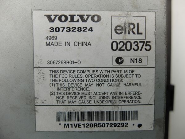 Amplificateur Audio  Volvo 30732824
