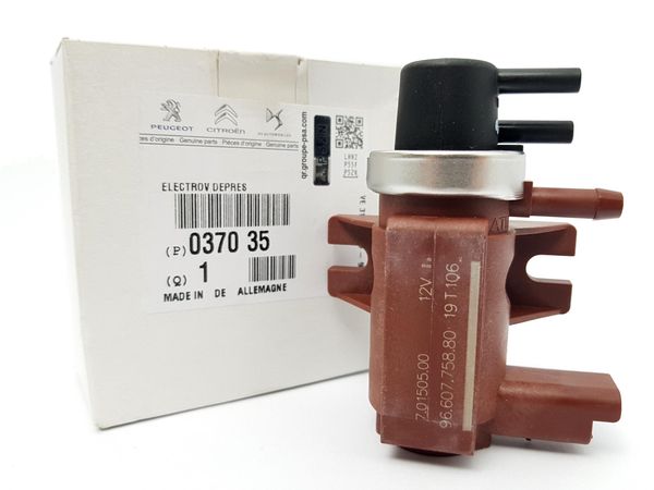 Électrovanne De Turbo Original Citroen Peugeot C4 C5 307 407 2.0 HDI 037035 