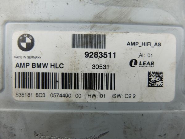 Amplificateur Audio  BMW 3 F30 9283511 AMP HLC HIFI
