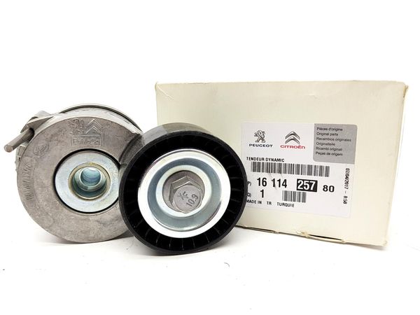 Galet Tendeur De Courroie Original Citroen Peugeot C5 508 2.0 HDI 16v 1611425780