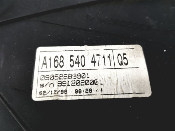 Bloc Compteurs Vitesse Mercedes A W168 A1685404711 30038