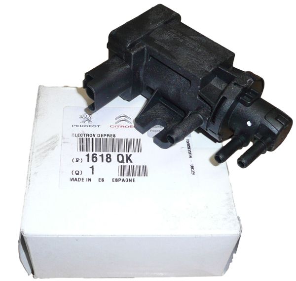 Électrovanne Turbo Citroen Peugeot 1.6 HDI 1618QK d'Origine