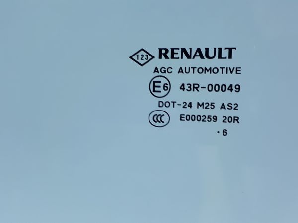 Vitre De Portes Gauche Avant Nouvelle Original Renault Scenic 3 803010008R 2016
