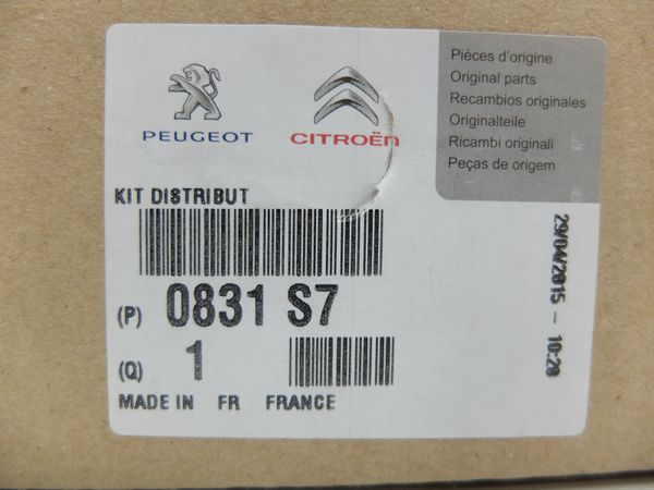 Kit De Courroie De Distribution Citroen Peugeot Xantia Zx 306 406 1.8 16V 0831S7