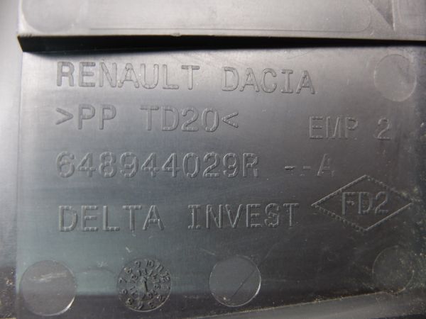 Boîtier De Batterie   Dacia 648944029R 0km
